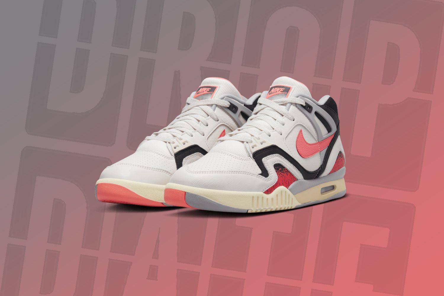 The Nike Air Tech Challenge 2 'Hot Lava' has a Drop Date