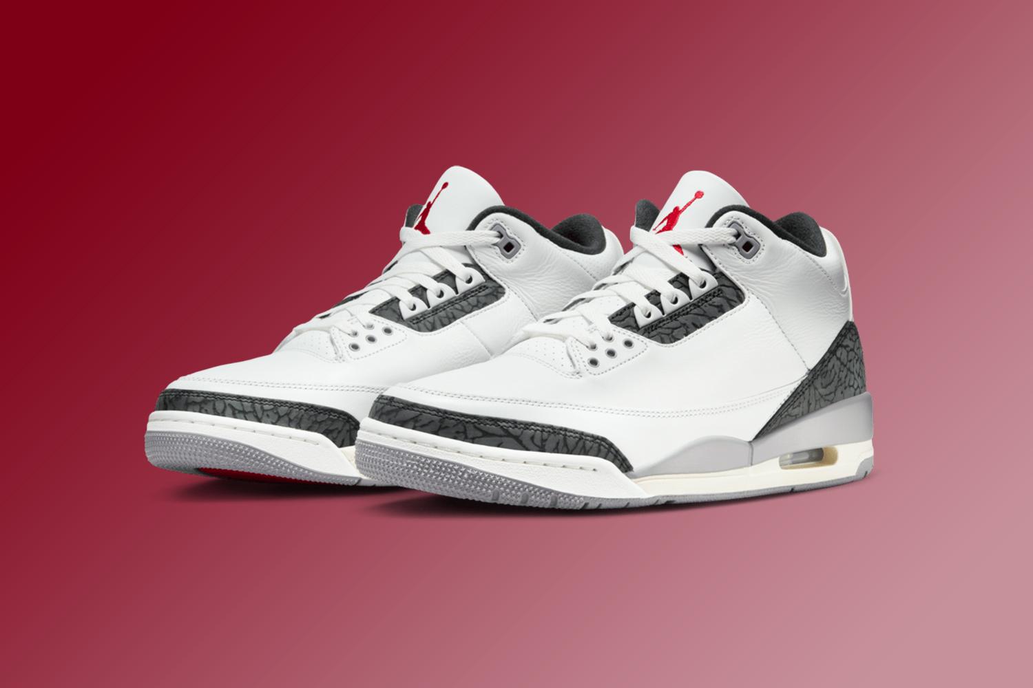 Set your Alarms for the Air Jordan 3 'Cement Grey'