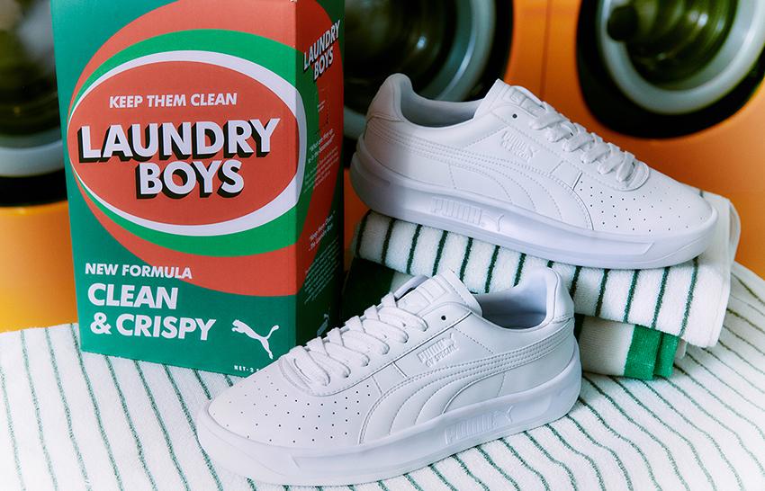 It Doesn't Get Cleaner than the PUMA 'Laundry Boys' GV Special