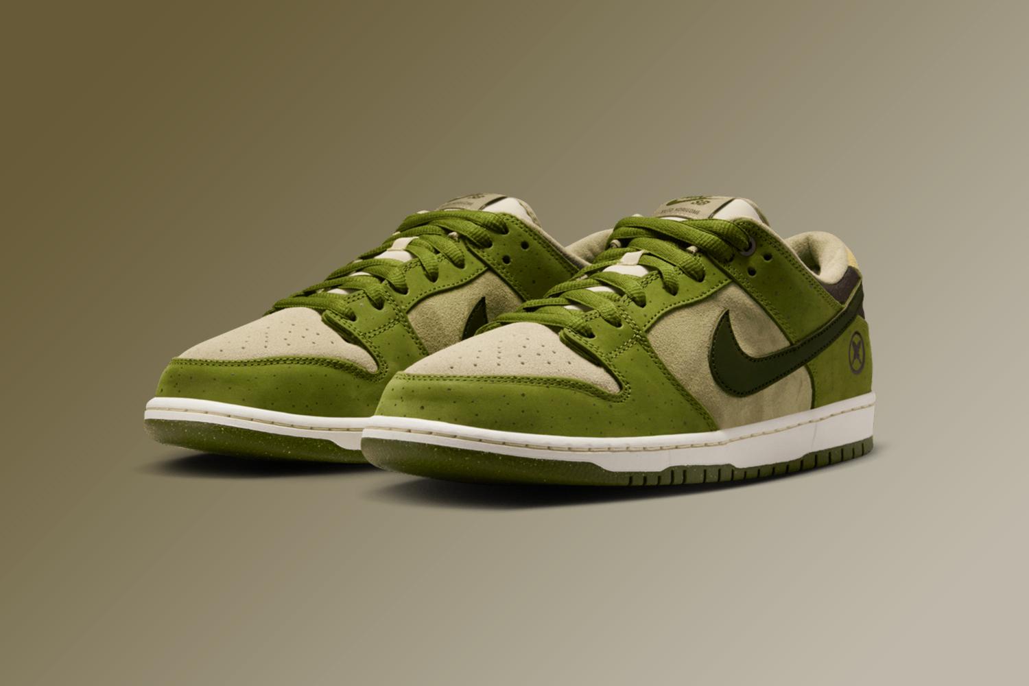 Yuto Horigome x Nike SB Dunk Low 'Asparagus' Lands Spring 2025