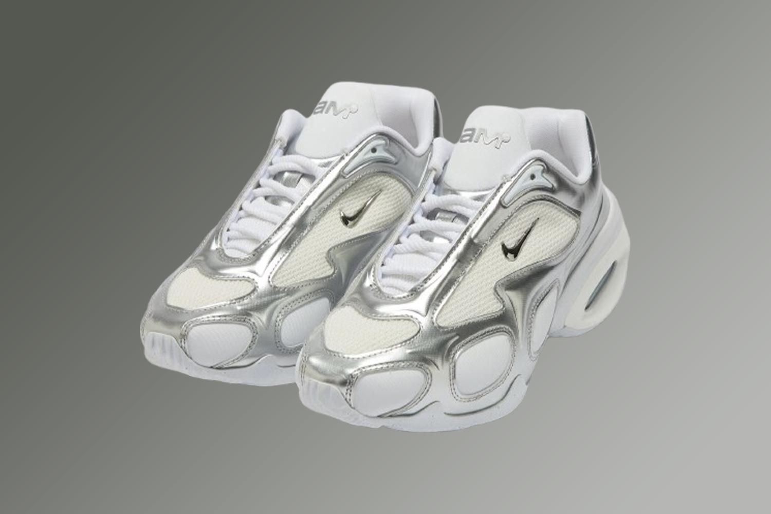 The Nike Air Max Muse Appears in 'White/Metallic Silver'