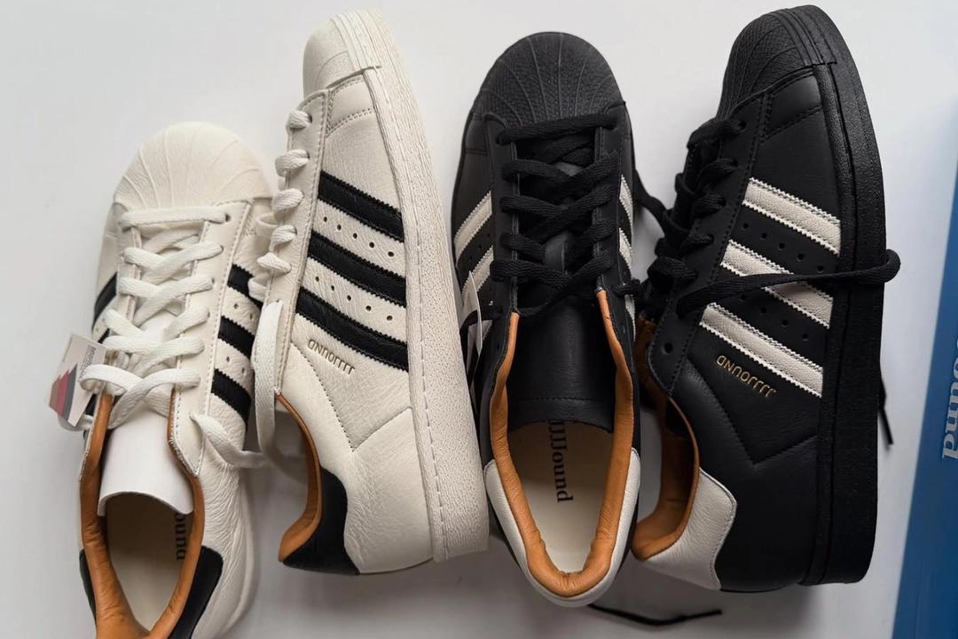 JJJJound x adidas Superstar 'Off White' and 'Black': A Minimalist Icon Reimagined