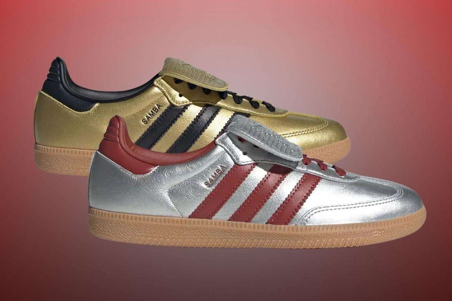 The adidas Samba LT 'Metallic' Pack Brings Y2K Style to the Spotlight