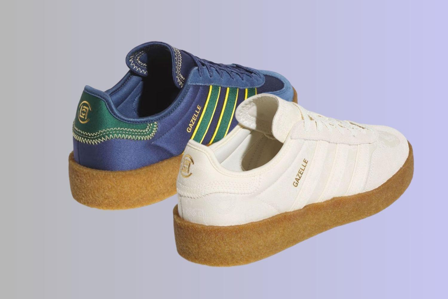 CLOT and adidas Team Up Again for a Fresh Gazelle 'Crepe Sole' Pack