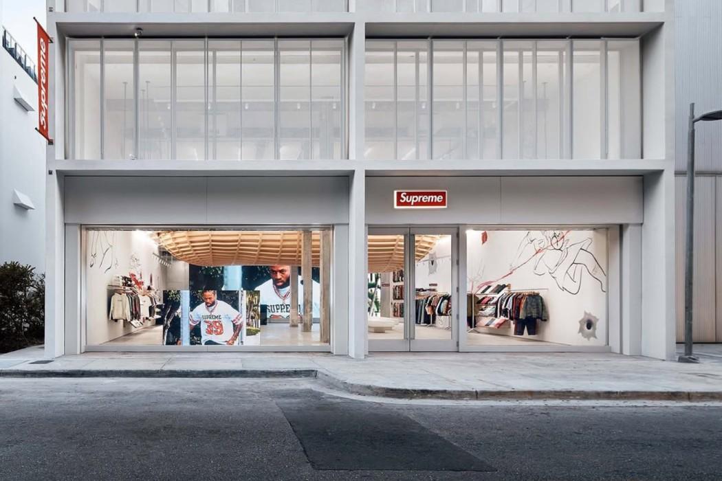 Supreme Opens Its 18th Global Store in Miami's Design District