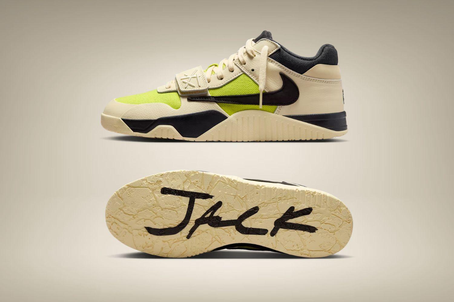 The Travis Scott x Air Jordan Jumpman Jack 'Bright Cactus' Has Finally Arrived