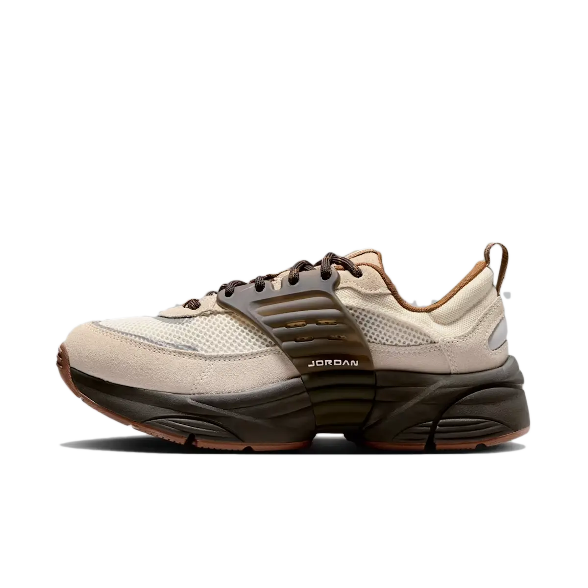 Jordan Trunner O/S 'Soft Pearl & Shadow Brown'