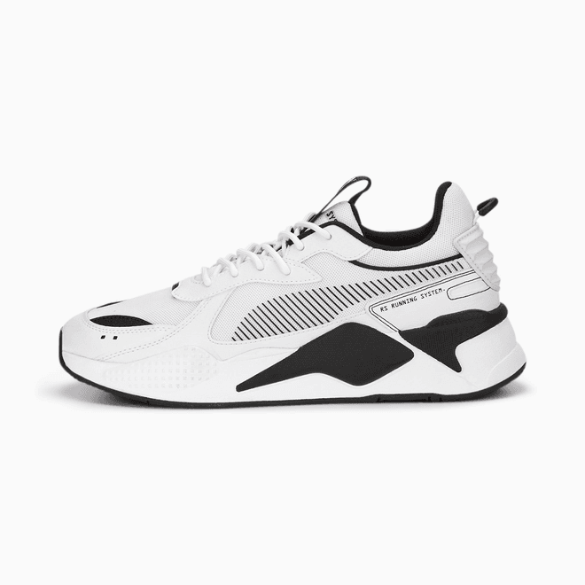 Puma RS-X Black and White Sneakers voor Dames