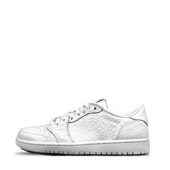 NIKE AIR JORDAN 1 RETRO LOW NO SWOOSH – WHITE – AVAILABLE NOW