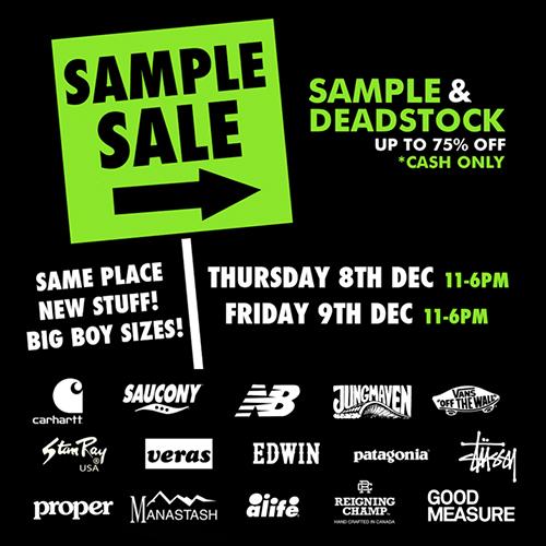 The Proper Mag Sample Sale has you covered for Xmas