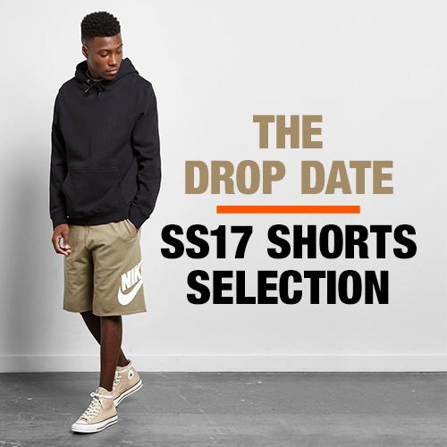 THE DROP DATE SS17 SHORTS SELECTION has you (partially) covered for the heatwave