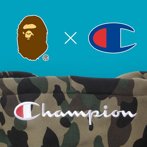 A BAPE X CHAMPION CAPSULE COLLECTION is on the way&#8230;
