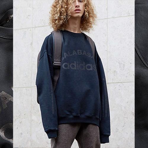 The YEEZY ADIDAS CALABASAS CREW SWEAT has dropped in a new colourway
