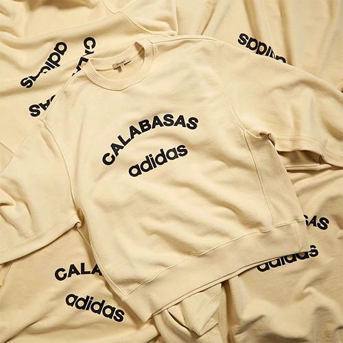 Non-basic basics: the new ADIDAS YEEZY CALABASAS CREW SWEAT is available now