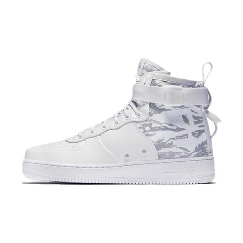 Nike SF Air Force 1 Mid &#8211; Triple White &#8211; AVAILABLE NOW