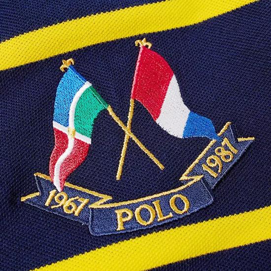 Big yachty: the iconic POLO RALPH LAUREN CROSSED FLAGS COLLECTION is back for SS18