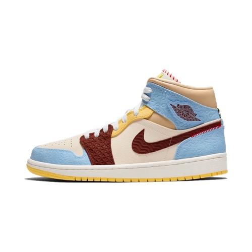 Nike AIR JORDAN 1 MID FEARLESS &#8211; MAISON CHATEAU ROUGE &#8211; available now