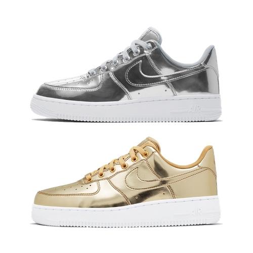 NIKE WMNS AIR FORCE 1 SP – METALLIC – available now