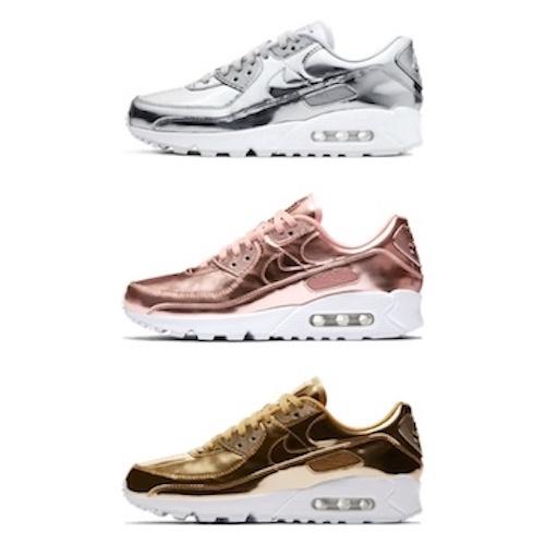 NIKE WMNS AIR MAX 90 &#8211; Metallic Pack &#8211; AVAILABLE NOW