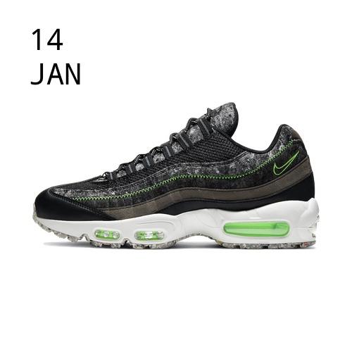 NIKE AIR MAX 95 CRATER &#8211; ELECTRIC GREEN &#8211; AVAILABLE NOW