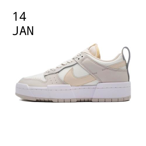 NIKE WMNS DUNK LOW DISRUPT &#8211;  PEARL &#8211; AVAILABLE NOW