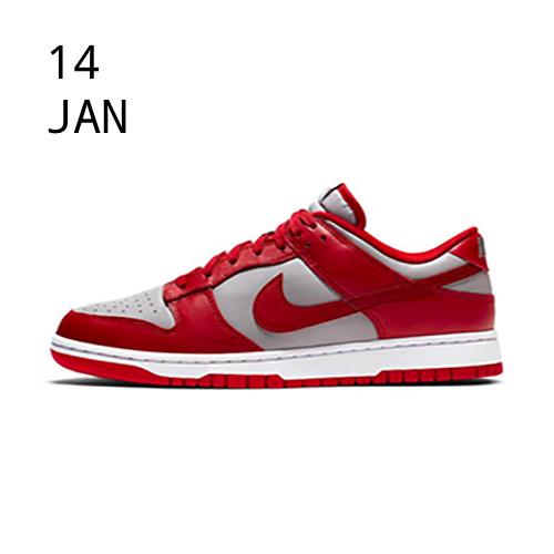 NIKE DUNK LOW UNLV – UNIVERSITY RED – AVAILABLE NOW