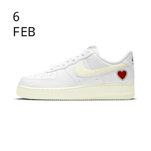 NIKE AIR FORCE 1 LOW – VALENTINES DAY – AVAILABLE NOW
