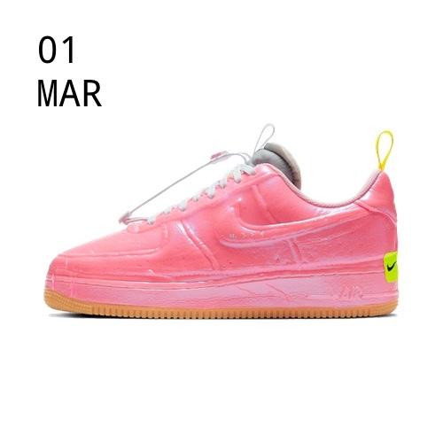 NIKE AIR FORCE 1 EXPERIMENTAL – RACER PINK – AVAILABLE NOW