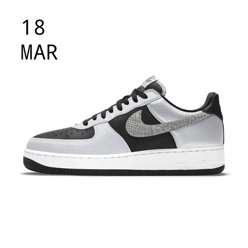 NIKE AIR FORCE 1 – SILVER SNAKE – AVAILABLE NOW