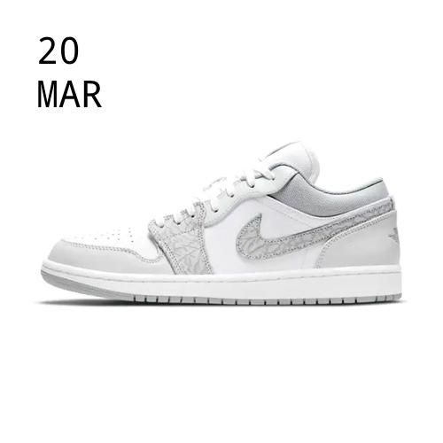 NIKE AIR JORDAN 1 LOW – BERLIN GREY – AVAILABLE NOW
