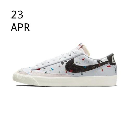 NIKE BLAZER LOW 77 &#8211; Paint splatter &#8211; AVAILABLE NOW