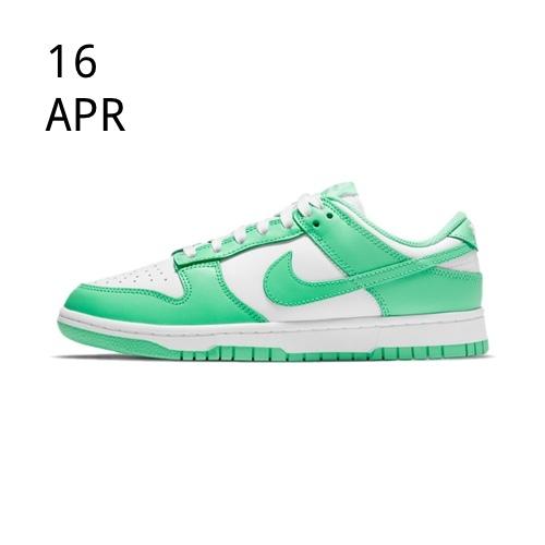Nike Dunk Low Green Glow &#8211; AVAILABLE NOW