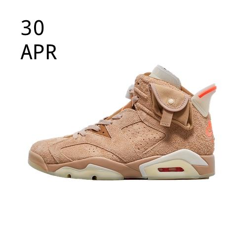 Nike x Travis Scott Air Jordan 6 – British Khaki – AVAILABLE NOW