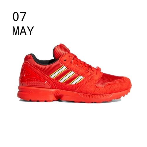 ADIDAS X LEGO ZX 8000 – RED – AVAILABLE NOW