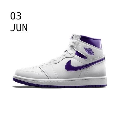 Nike WMNS Air Jordan 1 &#8211; Court Purple &#8211; AVAILABLE NOW