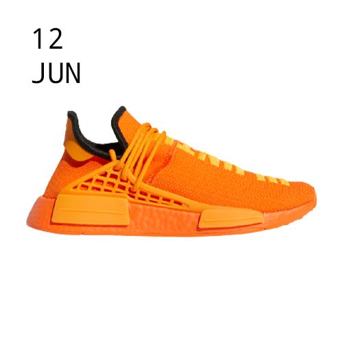 ADIDAS X PHARRELL NMD HU ORANGE – AVAILABLE NOW