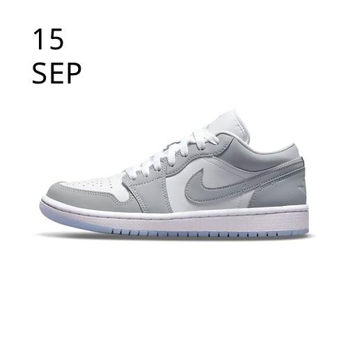Nike AIR JORDAN 1 LOW WOLF GREY – AVAILABLE NOW