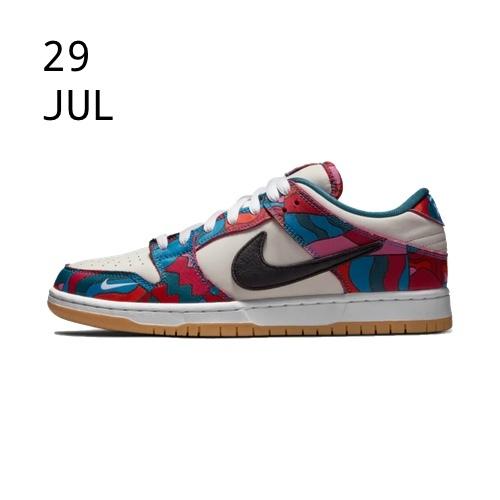 NIKE SB X PARRA DUNK LOW PRO ABSTRACT ART – AVAILABLE NOW