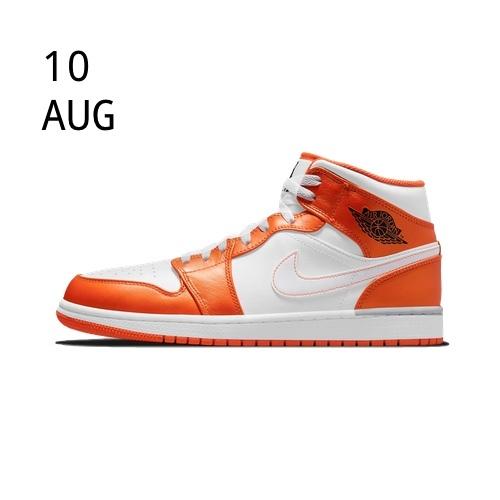 Nike Air Jordan 1 Mid SE Metallic Orange &#8211; AVAILABLE NOW