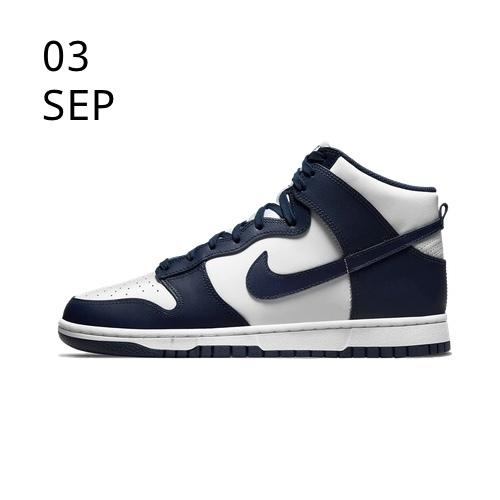 Nike Dunk High Midnight Navy &#8211; AVAILABLE NOW