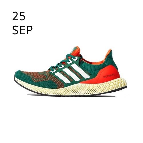 ADIDAS ULTRA 4D MIAMI HURRICANES &#8211; AVAILABLE NOW