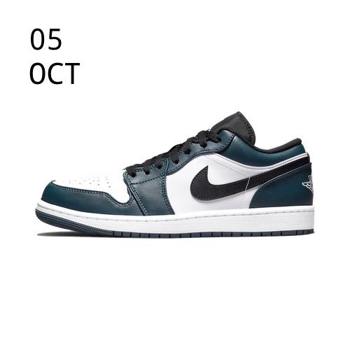 NIKE AIR JORDAN 1 LOW ARMOURY BLUE &#8211; AVAILABLE NOW
