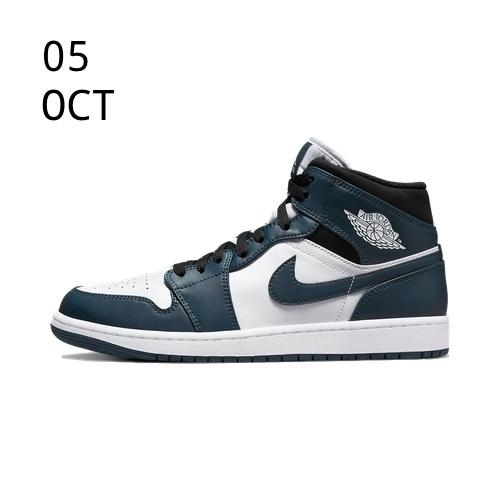 Nike Air Jordan 1 Mid Amoury Blue &#8211; Available Now