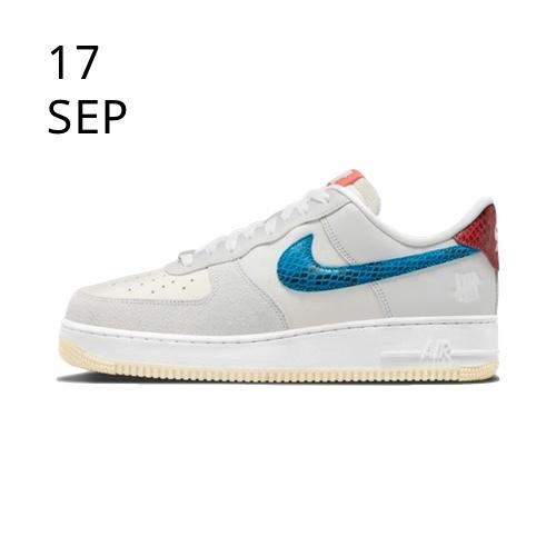 NIKE X UNDEFEATED AIR FORCE 1 LOW 5 ON IT – AVAILABLE NOW