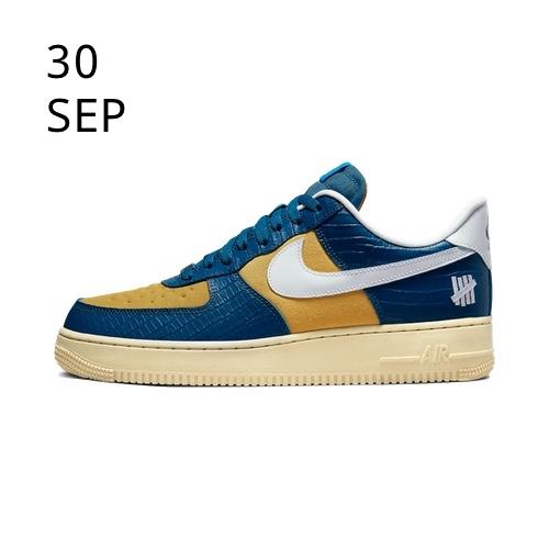 Nike x Undefeated Air Force 1 Dunk vs AF1 – AVAILABLE NOW
