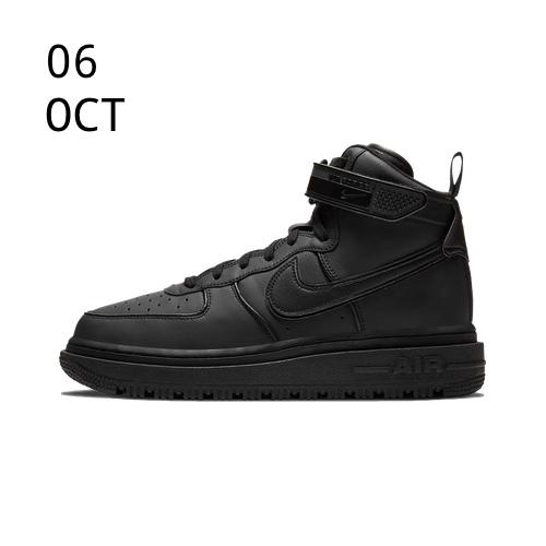 NIKE AIR FORCE 1 BOOT BLACK &#8211; AVAILABLE NOW