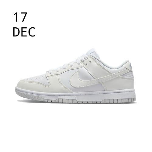 NIKE DUNK LOW NEXT NATURE WHITE &#8211; AVAILABLE NOW