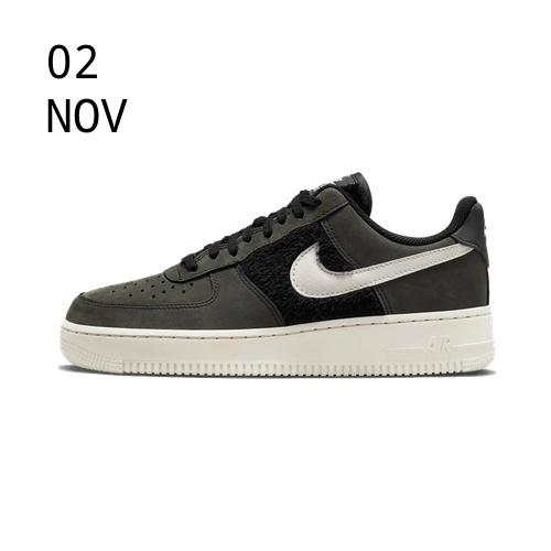 Nike Air Force 1 Low Fur Black &#8211; AVAILABLE NOW