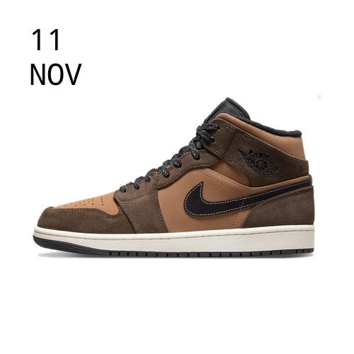 Nike Air Jordan 1 Mid Dark Chocolate – AVAILABLE NOW