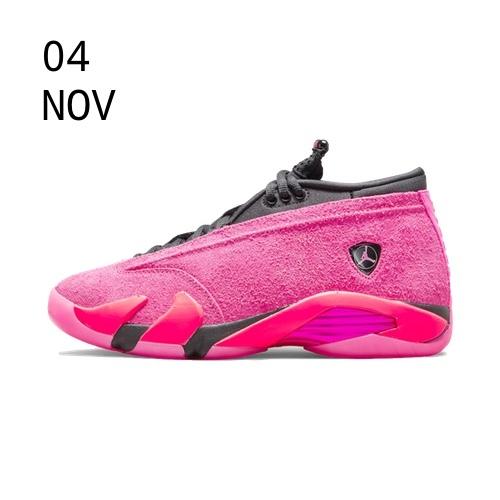 Nike Air Jordan 14 Low WMNS Shocking Pink &#8211; AVAILABLE NOW